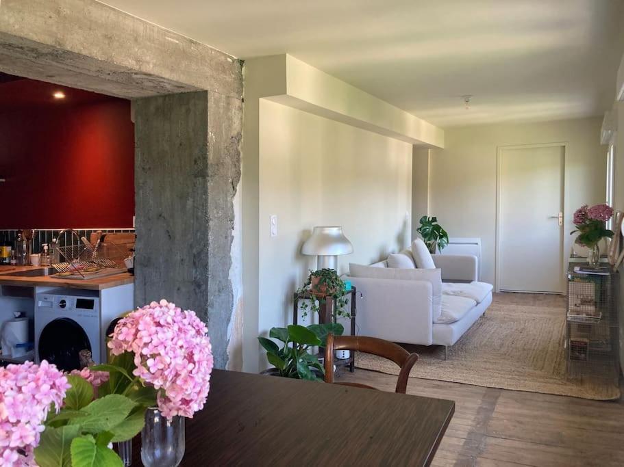 Appartement Au Coeur Du Village - Les Fougeres Tardets Kültér fotó